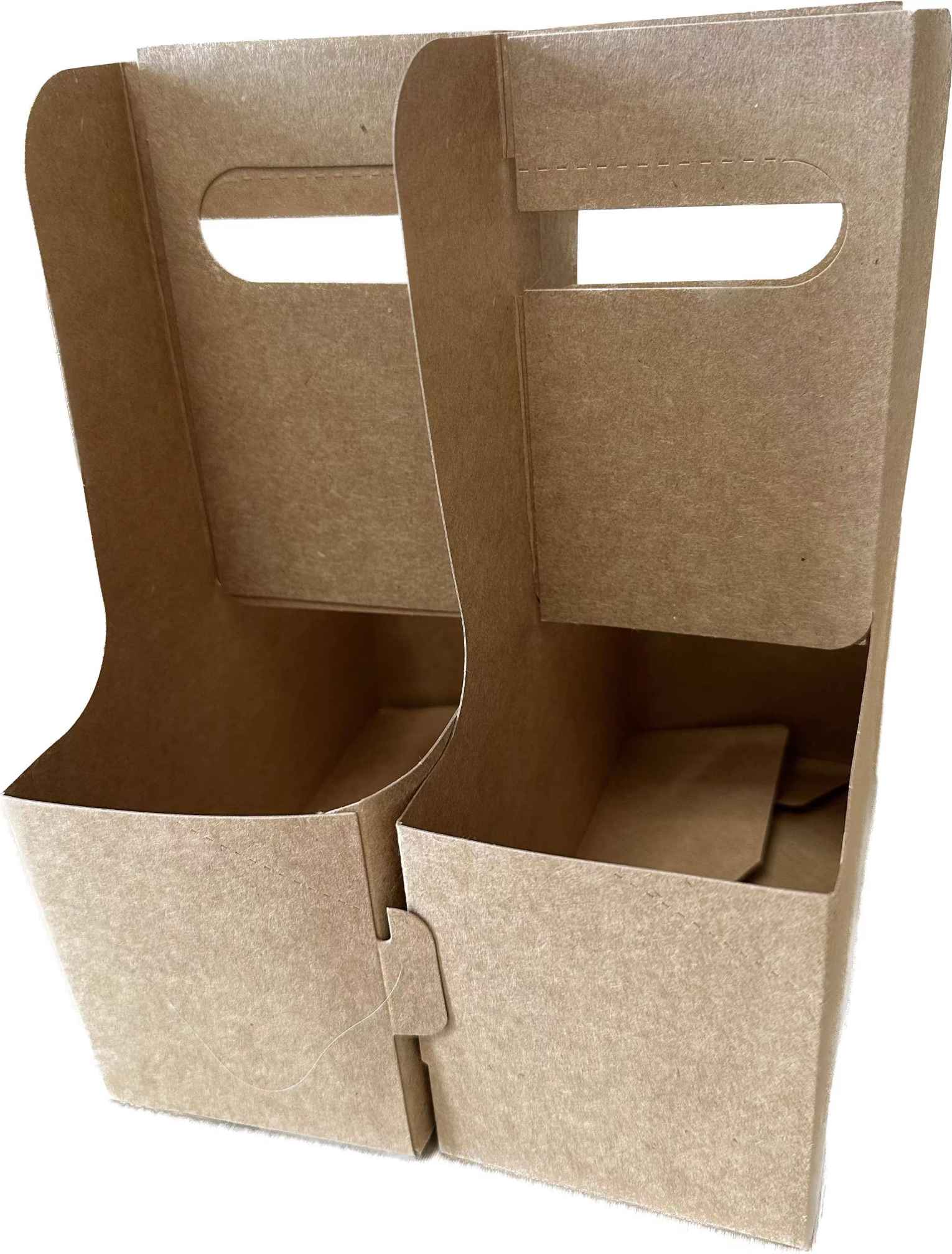 Kraft paper cup carrier