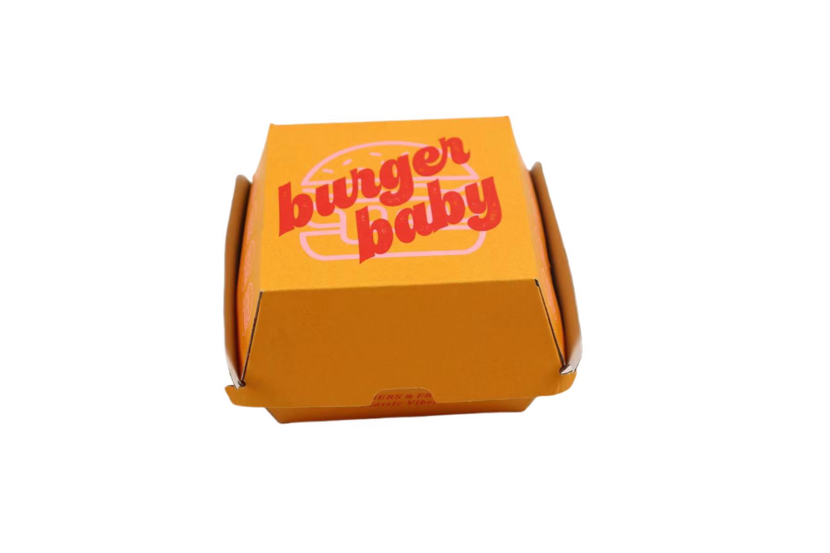 Burger box takeaway packaging